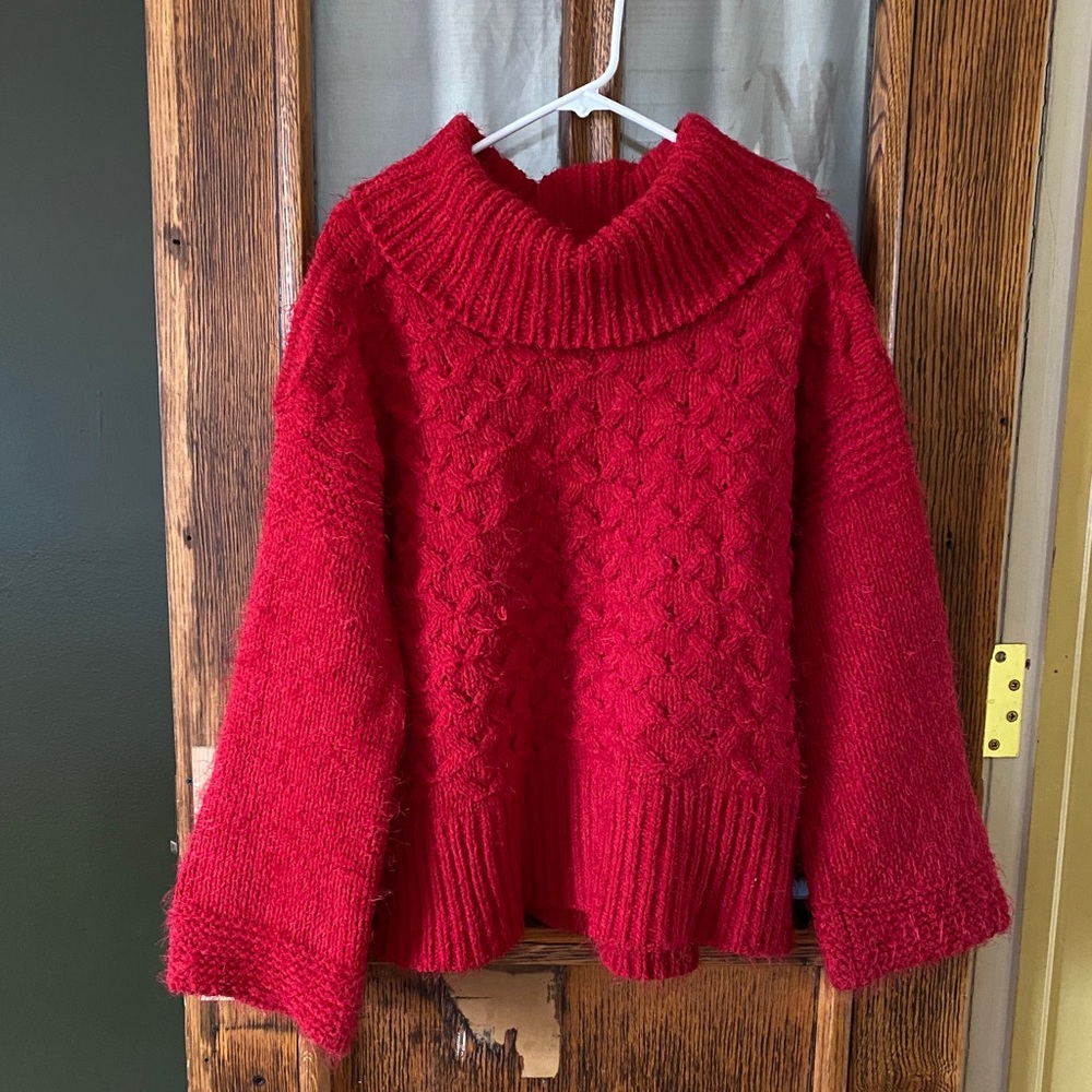 Anthropologie Sleeping on Snow Sweater